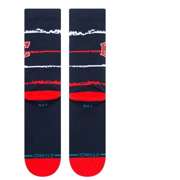 STANCE CASUAL MLB CREW HEIGHT SIZE LARGE CLEVELAND TWIST THE OFFICIAL SOCK NWT - Picture 3 of 6